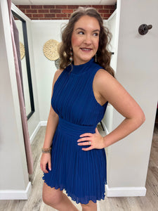 Harmony Navy Dress