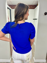Load image into Gallery viewer, Julianne Pearl Puff Sleeve Top