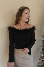 Load image into Gallery viewer, Hollyn Black Off The Shoulder Top
