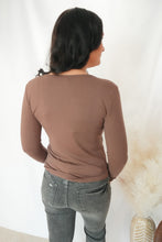 Load image into Gallery viewer, Rylan Notched Longsleeve