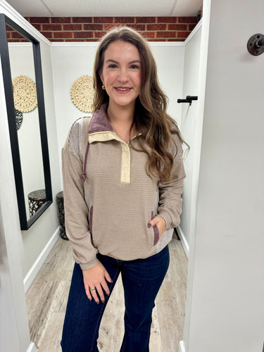 Laura Half Zip Pullover