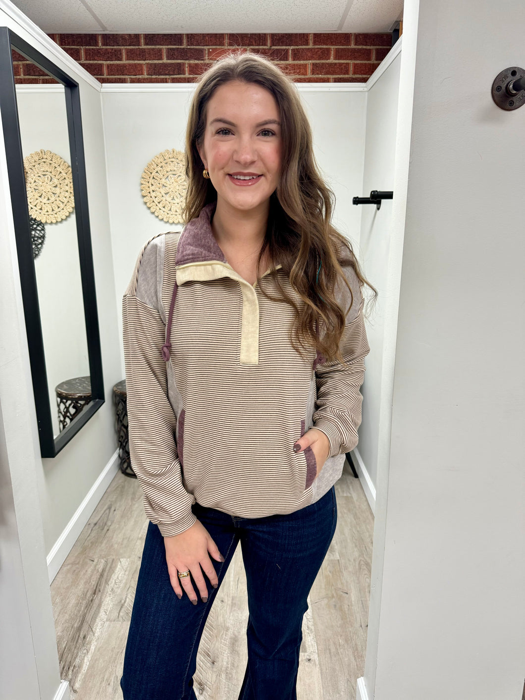 Laura Half Zip Pullover