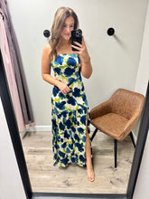 Load image into Gallery viewer, Kylie Blue Floral Dress