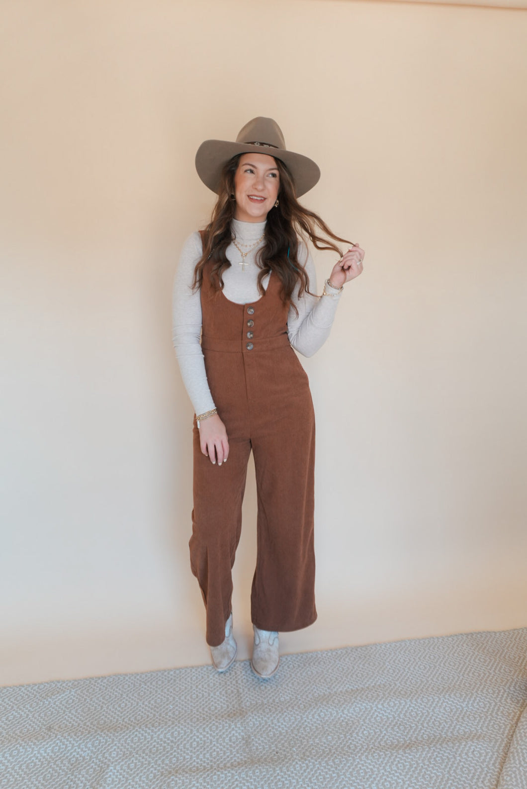 Maggie Corduroy Jumpsuit