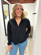 Load image into Gallery viewer, Lacey Black Cinch Jacket