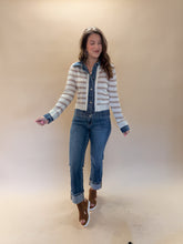 Load image into Gallery viewer, Lou Stripe Denim Button Up