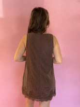Load image into Gallery viewer, Molly Suede Lace Dress