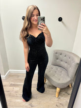 Load image into Gallery viewer, Charlotte Sequins Jumpsuit