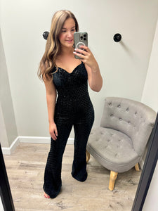 Charlotte Sequins Jumpsuit