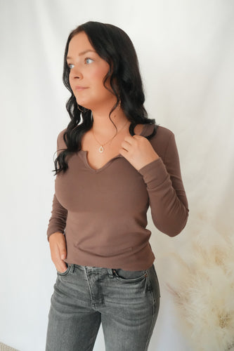 Rylan Notched Longsleeve