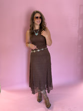 Load image into Gallery viewer, Cora Lace Brown Skirt