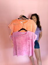 Load image into Gallery viewer, Lexi Mineral Wash Tee