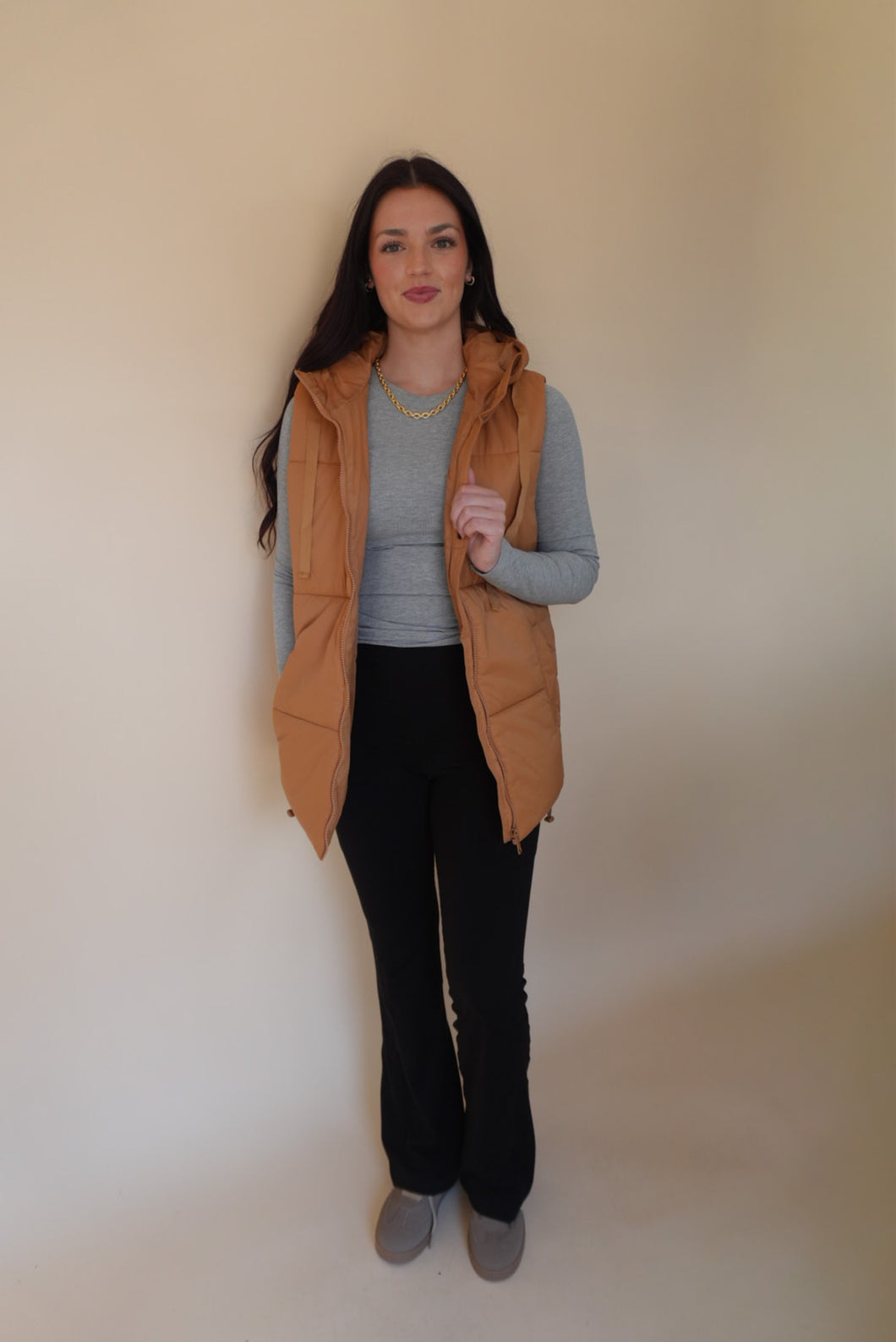 Vicki Longline Padded Vest