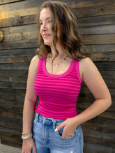 Load image into Gallery viewer, Everly Reversible Striped Tank Top