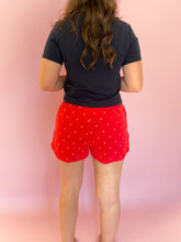 Load image into Gallery viewer, Meleah Polka Dot Red Shorts