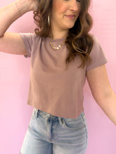 Load image into Gallery viewer, Mauve Short Sleeve Top