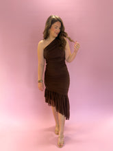 Load image into Gallery viewer, Josie Brown Ruched Dress