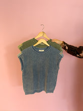 Load image into Gallery viewer, Ella Acid Wash Knit Top