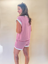 Load image into Gallery viewer, Heather Stripe Two Piece Set