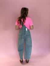Load image into Gallery viewer, Carolyn Barrel Denim Jumpsuit