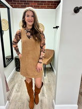 Load image into Gallery viewer, Nora Suede Dress