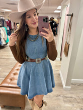 Load image into Gallery viewer, Lauren Denim Dress