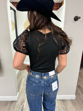 Load image into Gallery viewer, Emily Black Bodysuit