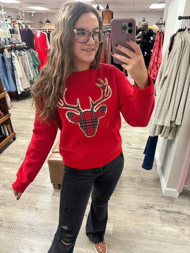 Brooke Reindeer Top