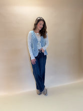 Load image into Gallery viewer, Mid Rise Wide Leg Front Seam Denim