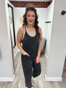 Amelia Mineral Wash Jumpsuit