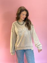 Load image into Gallery viewer, Maleah Horse Studded Embroidered Crewneck