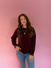 Load image into Gallery viewer, Ada Dark Plum Sweater