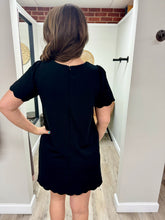 Load image into Gallery viewer, Claudia Black Bow Dress