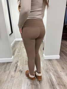 Bronze Lycra Leggings