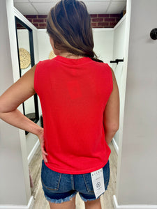 Audrey Cherry Top