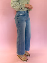 Load image into Gallery viewer, High Rise Baggy Wide Denim