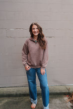 Load image into Gallery viewer, Becky Fleece Half Zip Pullover