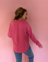Load image into Gallery viewer, Claire Fuchsia Knit Top