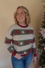 Load image into Gallery viewer, Ho Ho Ho Christmas Sweater