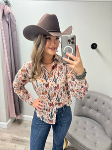 Bea Western Button Up