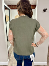 Load image into Gallery viewer, Shelby Sleeveless Striped Sweater Top