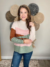Load image into Gallery viewer, Penelope Color Block Sweater
