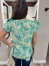 Load image into Gallery viewer, Annamarie Floral Ruffle Top