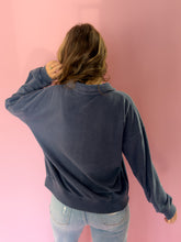 Load image into Gallery viewer, Isabella Navy Button Pullover