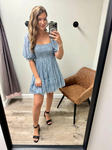 Ava Bow Pearl Dress