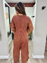 Load image into Gallery viewer, Haper Mineral Wash Jumpsuit