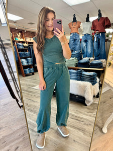 Amara Teal Pants