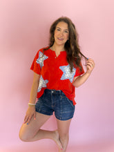 Load image into Gallery viewer, Josie Star Patch Top
