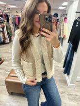 Load image into Gallery viewer, Brandy Shearling Vest