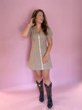 Load image into Gallery viewer, Keisha Stripe Zip Up Dress